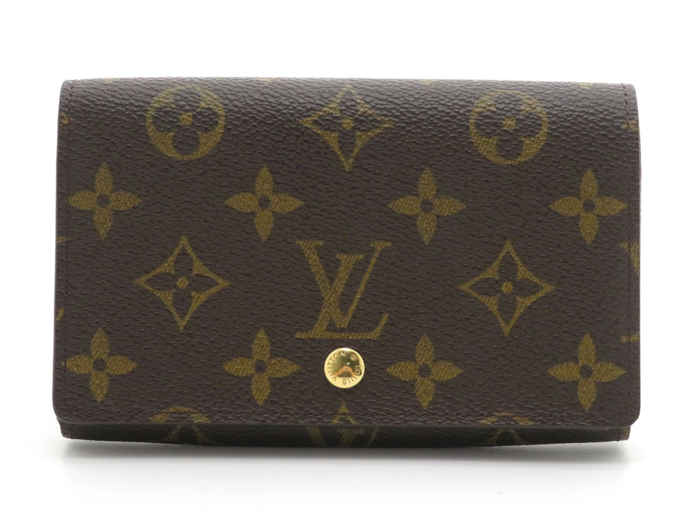 LOUIS VUITTON Portemonnaie Wallet Billet Tresor Monogram